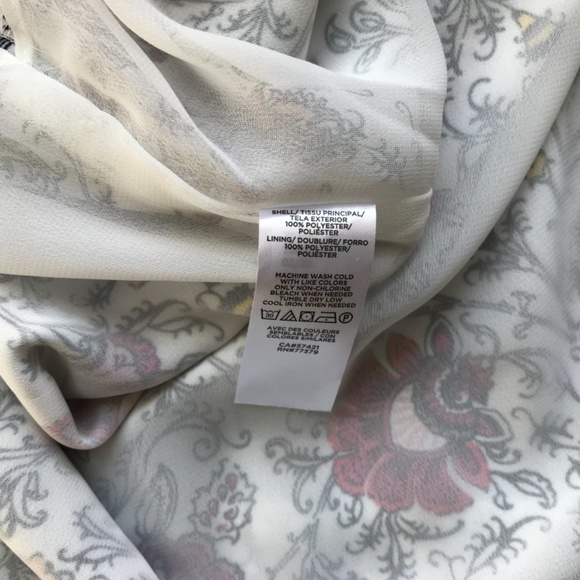 Loft floral blouse tank - Picture 7 of 7